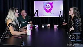 Chatting about Jujube Delícia's wild Bora Cast moments with Bruna Carlos - part 2 on Sheer Red 😏