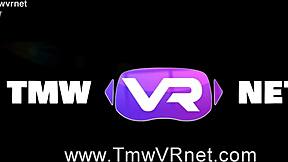 On tmwvrnet.com Charli Red shows off her riding skills