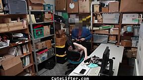 LP Officer Catches Teen Redhanded And Punishes Her Fiercely - CuteLifter