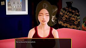 In the ongoing story of My New Family episode 367, a redhead teen engages in family game adventures with new relatives and challenges.