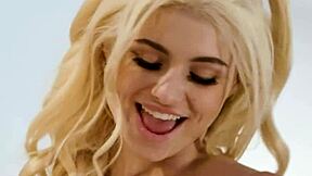 Anal sex soft with horny teen and gaping! She takes big cock in ass for wet orgasm!