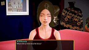 In the ongoing story of My New Family episode 367, a redhead teen engages in family game adventures with new relatives and challenges.