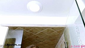 Sexy Brunette Model Enjoys A Sensual Bath In Solo Photoshoot Session