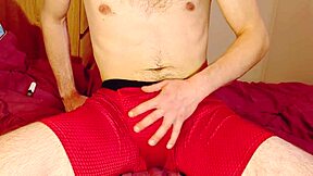 Why milk his long cock so hard after work when solo orgasm hits differently in homemade session