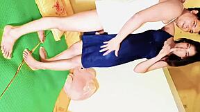 Dialogic-Provocative Husband, why did you creampie my trans friend's ass in this amateur anal femdom session before I rode that cock?