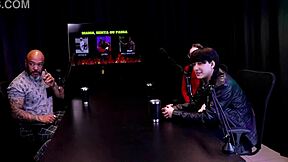 Yastrixx Exhibits in Sheer Red Lingerie After Responding to Sucking Sitting and Passing Challenge