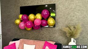 Step mom, are you ready for this fucked up family threesome with deepthroat fucking and old young taboo sex involving your teen stepdaughter?