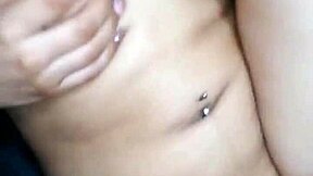 The neighbor slut is super wet without any panties on