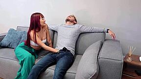 My psychologist turned out to be a horny whore who seduced me and swallowed my cum