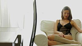 Will Kinky Teen 18+ Orica N Finger And Toy Her Shaved Tight Pussy Solo?