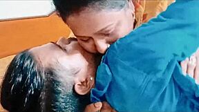 so this indian guy was swapping with his hot lover for some intense anal pov sex and kissing