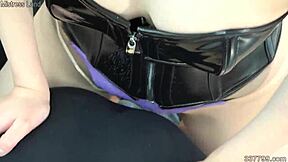 Why Does Japanese Femdom Ai Use Anal Fingering and Strapon on Bound Slave in Office?