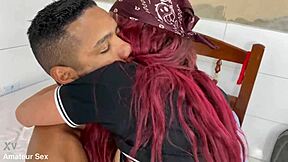 i watch the best redhead riding dildo to creampie orgasm with her mature blonde toys