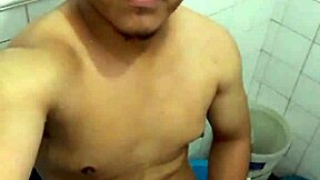 Enjoying a rich masturbation session