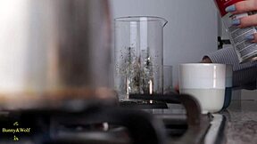 i'm so into this lesbian fucking her friend's face with passion and moans