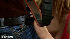 beautiful blonde young milf gets wet pussy fucked by hard cock 😏