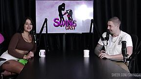 Alemão And Lexi Mallet In Swing Cast Compilation With Tifany Rocha On Sheer Red