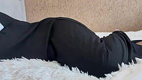 Watch This Arab Teen Go Wild Without Panties!