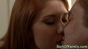 Will real ginger teen get assfucked by stepdads bff after cunilingus?