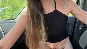 I met this xvideos follower and we ended up riding cowgirl in his car for a public petite teen homemade video.