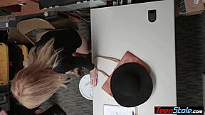 Busty Stepmom and Teen Stepdaughter Thieves Fucked