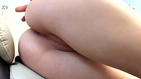 Blonde teen bends over for anal fingering blowjob cowgirl ride cumshot  