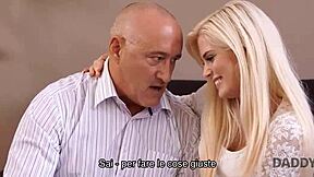 daddy4k the boy doesn't know all the sex tricks so the girl tries the stepfather