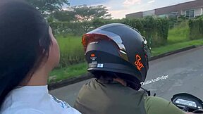 colombian college girl easily cheats on long-distance boyfriend with stranger in amateur pov