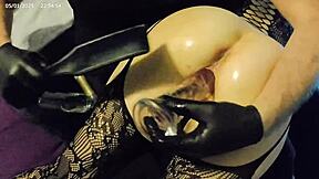 Are you trying all those dildos, young slim girl?