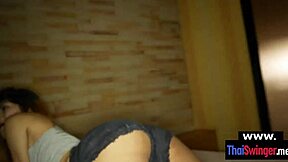 Cute Thai Amateur Teen Gives Blowjob and Gets Pussy Fucked in Reality Couple Action