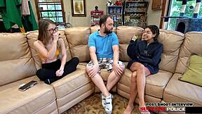 Blackmail Deepens with Miraa Monroe in Face Fucking Blowjob!