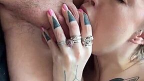 Caught My Lingerie Model Masturbating On Set For Intense POV Anal Creampie Action!