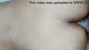 desi bhabhi takes doggystyle anal from husband, leading to tight gaping creampie action