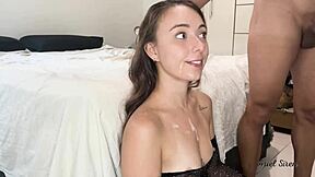 Gozada no Rosto da Vizinha with Boquete Amador Cum in Mouth and Swallow