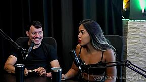 melhores momentos da casal kaliente no preliminares podcast com bia hot - parte 1