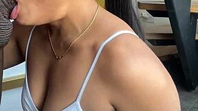 do you think i can handle eating that bbc with my stepbrothers like this amateur couple nysdel