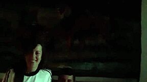 Cheating Petite Girlfriend Fucks And Sucks Her Boyfriend's Mate In First Time Encounter With Big Cock