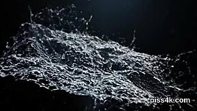 Erotic Lezzie Teens Get Pissed On