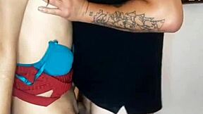 Amateur 18 Years Gets Cute Facial Cumshot