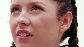 teen rides bbc and gapes her ass