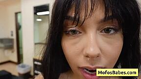 Sexy Hot Teen 18+ Bianca Bangs Sucks Billy Boston's Dick For Nasty Facial Cumshots