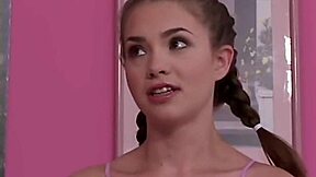 Teen Little 18+ April Solo Slut Fingers Her Pussy In Panties