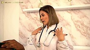 Why Does Petite Doctor with Huge Ass Help BBC Patient Solve His Erection Issue?