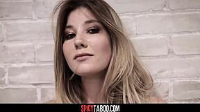 naive teen gets deepthroat and doggystyle in threesome with police officers in prison