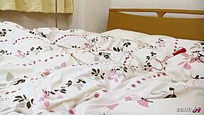 Hey classmate, wanna fuck this slim Japanese teen 18+ while step-mom's next door?