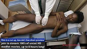 My neighbor Rina Arem experiences her FIRST GYNO exam in this intimate backstage story.