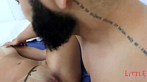 loirinha experiences her first porno session with intense blowjob and pussy fucking