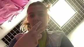 Uh, 18yo BBW with big ass and tits gets creampie. Then squirting pussy while fingering outdoors in public, ya know?