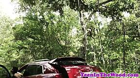 Restrained teen 18+ banged hard after a blowjob!