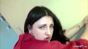 german amateur - teen 18+ elisa bei one night stand in berlin am morgen gefickt